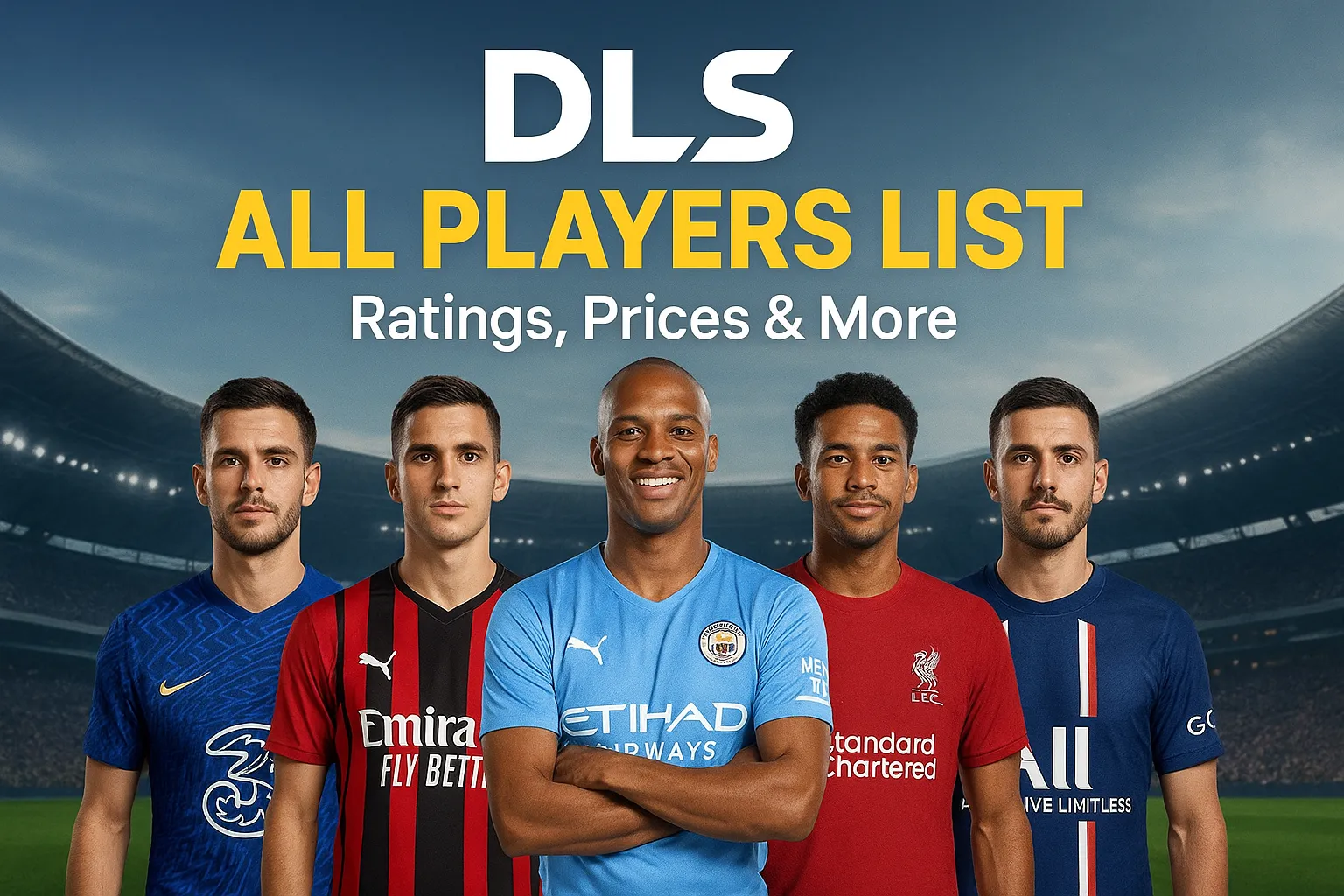 DLS All Players List