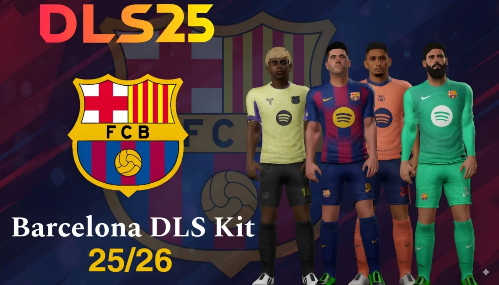FC Barcelona DLS Kit 25/26 (Dream League Soccer 25)