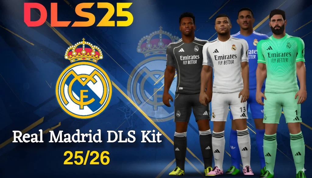 Real Madrid DLS Kit 25/26 (Dream League Soccer 25 Kits URL)